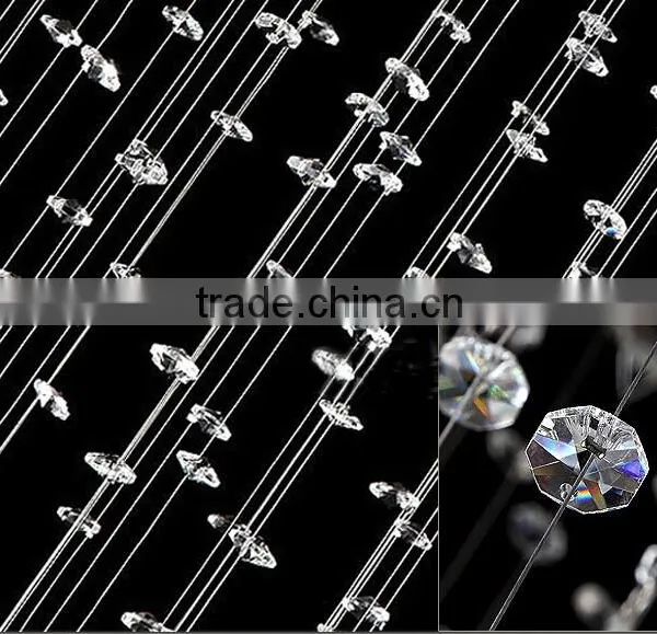 Crystal Spiral Long Empire Chandelier Lamps 92019 photo-4