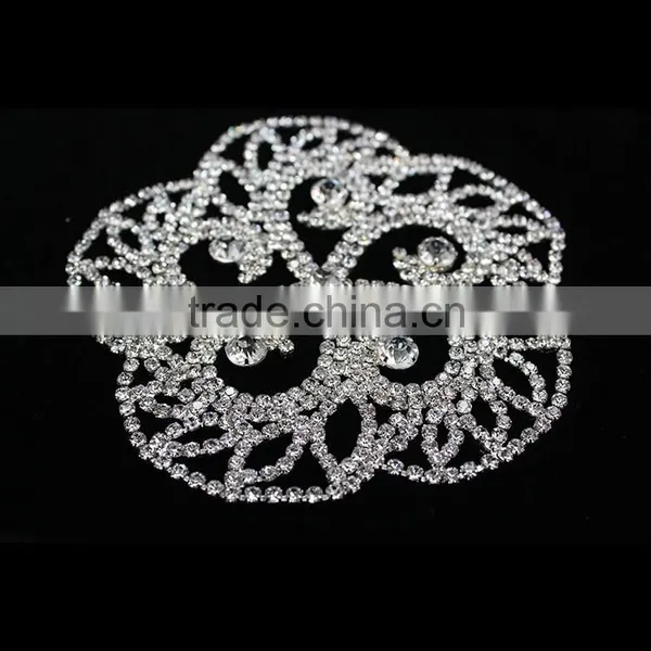 2015 Wholesale Round Crystal Applique for Wedding Address photo-2