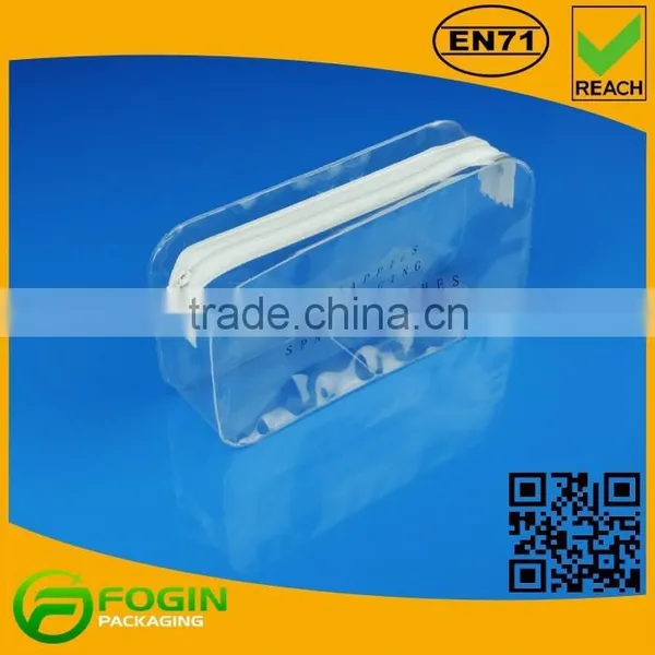SOFT PLASTIC EVA COSMETICS BAG WITH 3#NYLON ZIPPER FACTORY