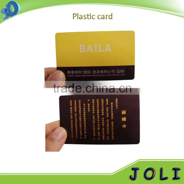 CMYK Printing Plastic Pvc Guarantee Card photo-3