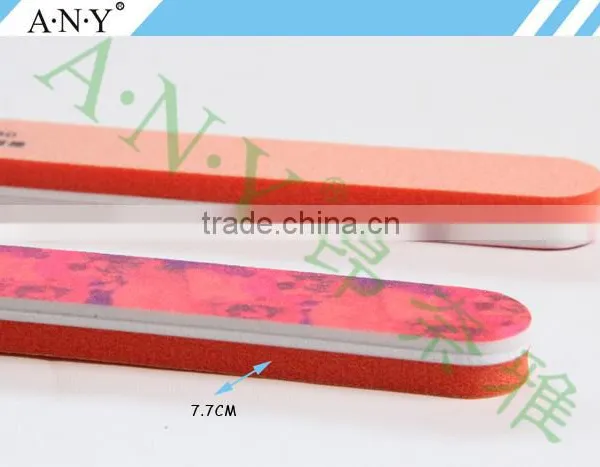 Professional Nail Care Tools Sponge Colour Nail File Emery Sand photo-4