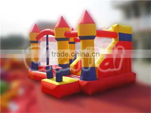Home Use Inflatable Oxford Combo Inflatable Bouncer With Slide photo-4