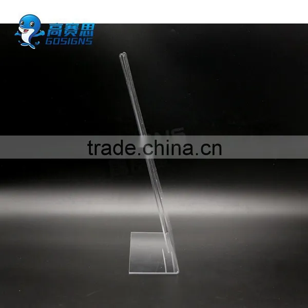 Logo Printed Promotional Acrylic Menu Holder for Bars or for Restaurant photo-3