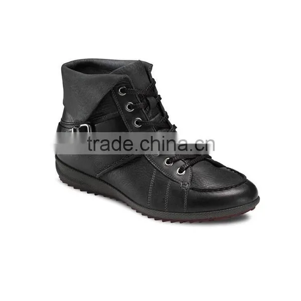 Men's Black Ankle Boots PU Upper , High Quality Ankle Boots for Man, Hot Slae Good Price PU Ankle Boots photo-2