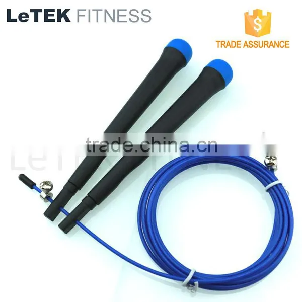 2015 NEW Adjustable Crossfit Speed Jump Rope With PP Handle. Quality Choice photo-2
