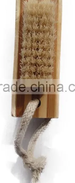 Two-side Wooden Nail Brush,soft Bristle Nail Brush photo-2