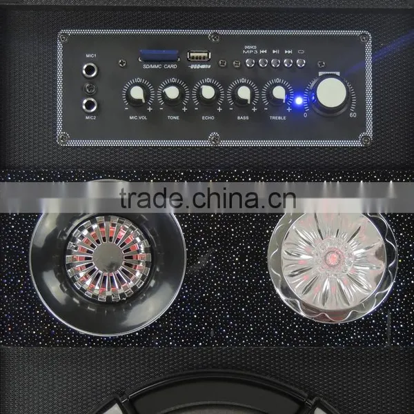 Excellent Sound Portable Bluetooth Speaker With Ball Light photo-4