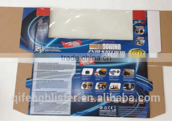 Corrugated CMYK Cardboard Boxes With PVC/PET Window for Toys/metal/electronic photo-4