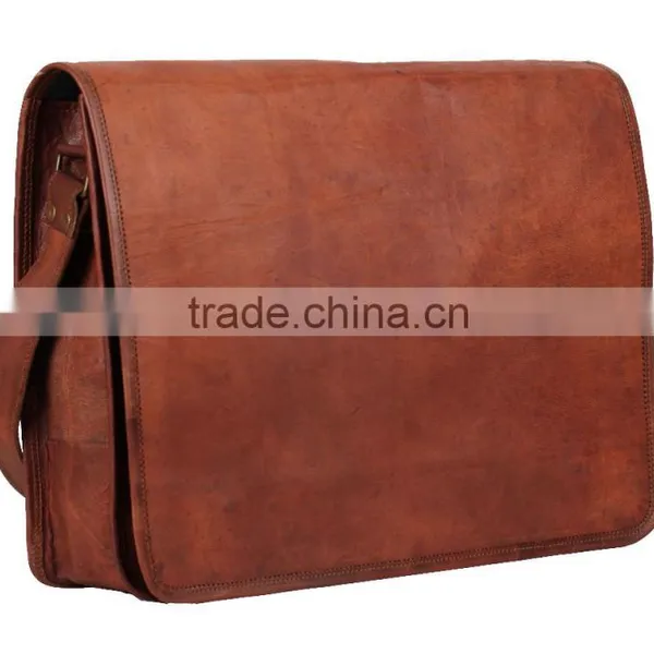 HandMade Vintage Leather Messenger Bags Cross Body Bag photo-3