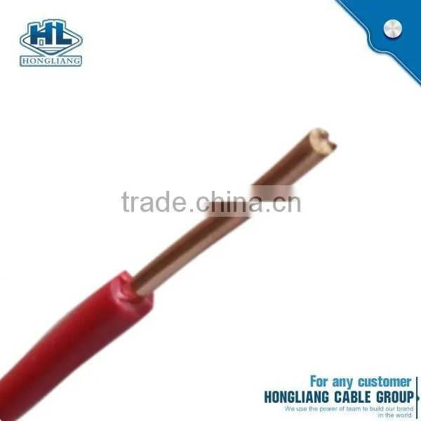 Copper Core PVC Insulated Solid Copper Conductor Material Electrical Wire Wholesale photo-2