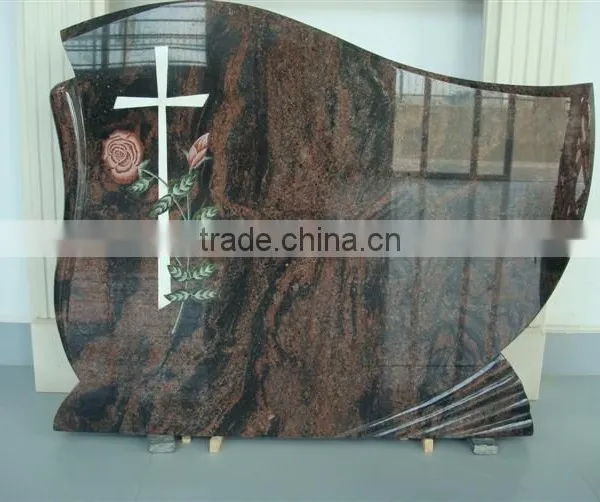 Shanxi Black Granite Headstone photo-5