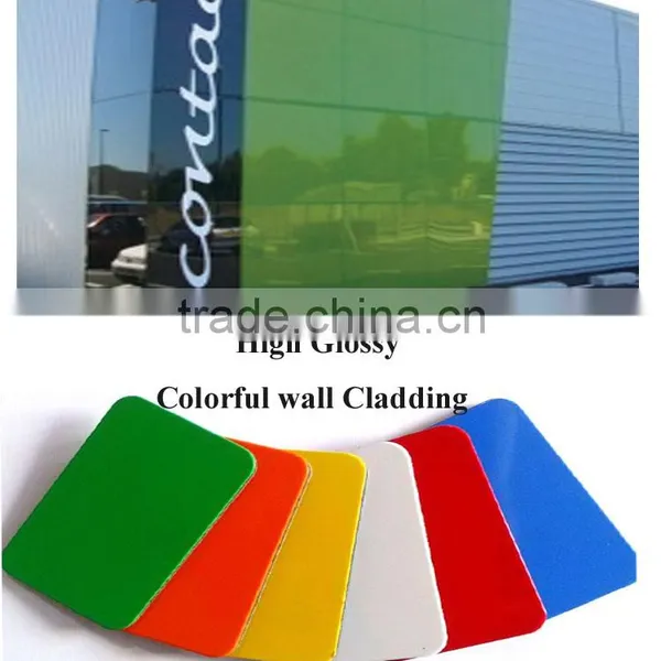 Aluminium Composite Panels Signage Acp Sheet Lowes Wall Paneling Price photo-3