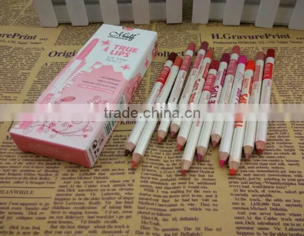 Menow P14002 Waterproof Lip Liner Pencil Women's Professional Long Lasting Lipliner 12pcs/set photo-3