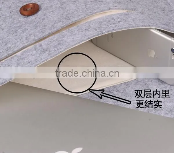 Notebook / Laptop Carrying Bag Felt Sleeve Bag for Macbook 13 Inch, China Supplier photo-5