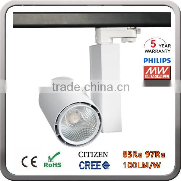 Dimmable LED Track Rail Spot Lighting 30watt With High Quality LED Track Lighting photo-3