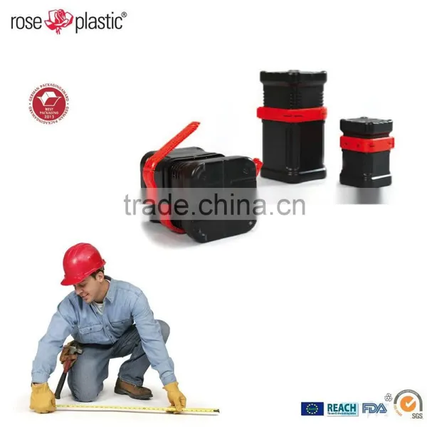 Round Square Plastic Tubes for Bits Packaging BK photo-5