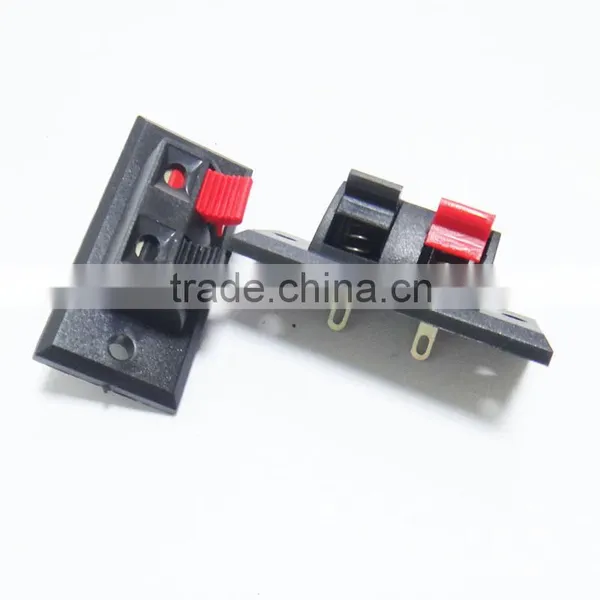 Factory direct sale WP2-202 Black red Wire Clip for line or cable