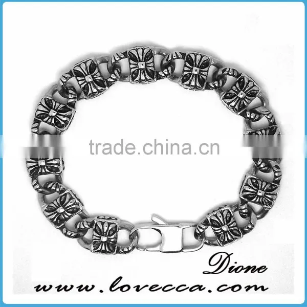 New Design Mens Jewelry Stainless Steel Chain 316L Bracelet photo-4