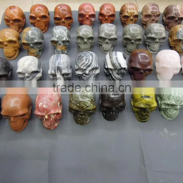 Charming FengShui Products Human Skull for Sale Crystal Jewelry photo-2