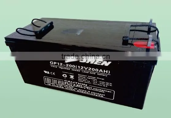 Long Life Smf Vrla Batterys Agm Storage Battery Ups 12V 200AH Batteries