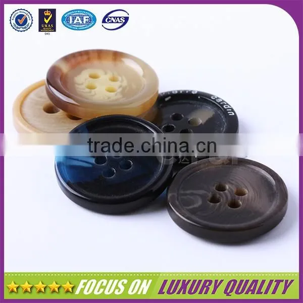 High Quality Customer Made Overcoat Fashion Plastic Button photo-4