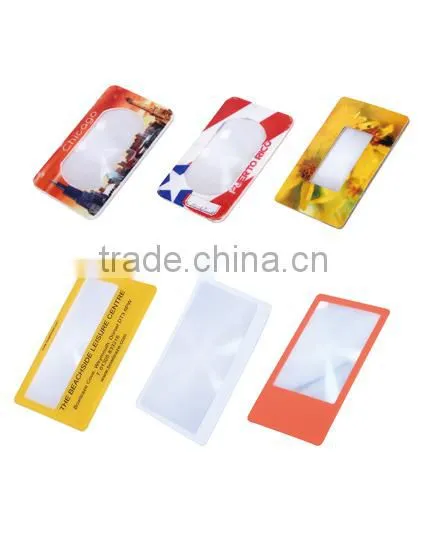 Plastic,pvc Material Credit Card Size Magnifier photo-2