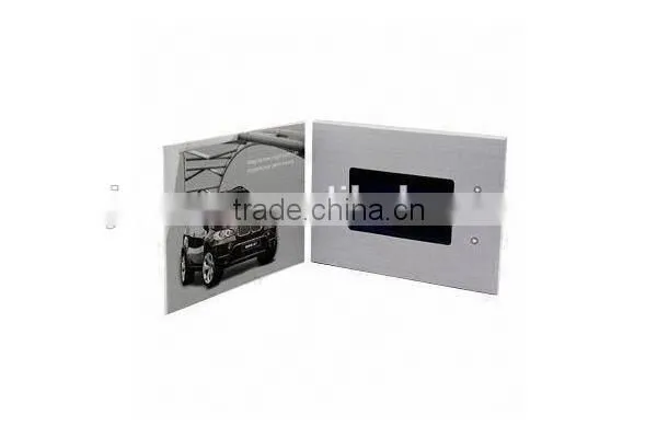 2016 Hot Selling 4.3inch Invitation Video Brochure Lcd Video Screen Brochure for Gifts photo-5