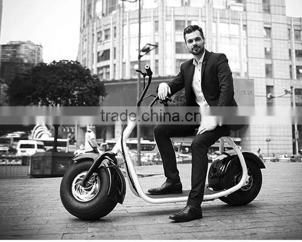 City Electric Scooters 2 Wheels Self Balancing Motorcycle 800W 60V Kick Motor Scooter photo-5