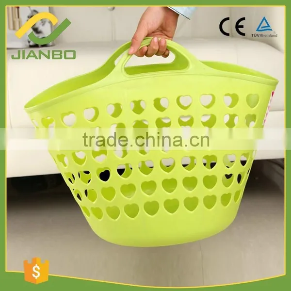Basket57 Useful Bathroom Market Kitchen Vegetable-Basket Receive Packing Handle PE Shopping Storage Luandry Baskets photo-3