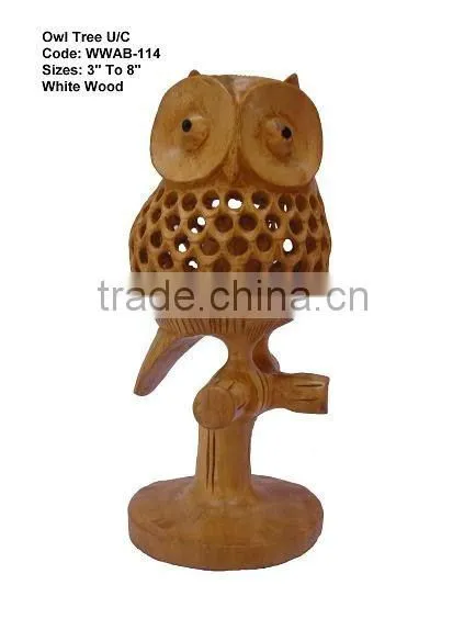 Wooden Owl