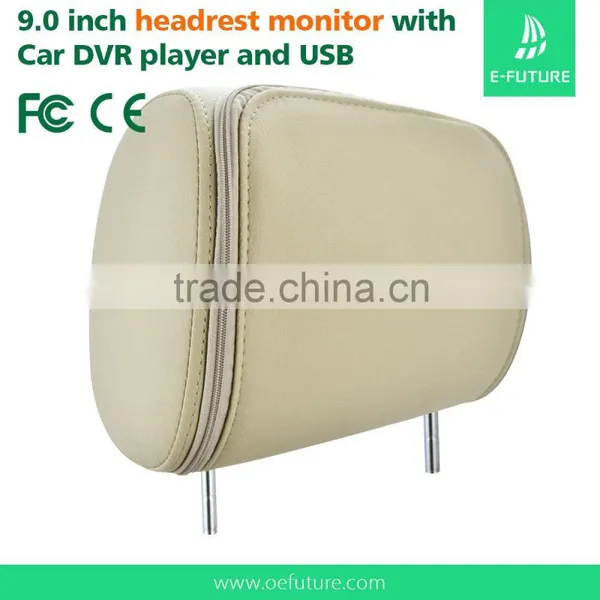 9inch TFT LCD Headrest Car Monitor, Car Headrest Monitor Head Rest Car Screen photo-5