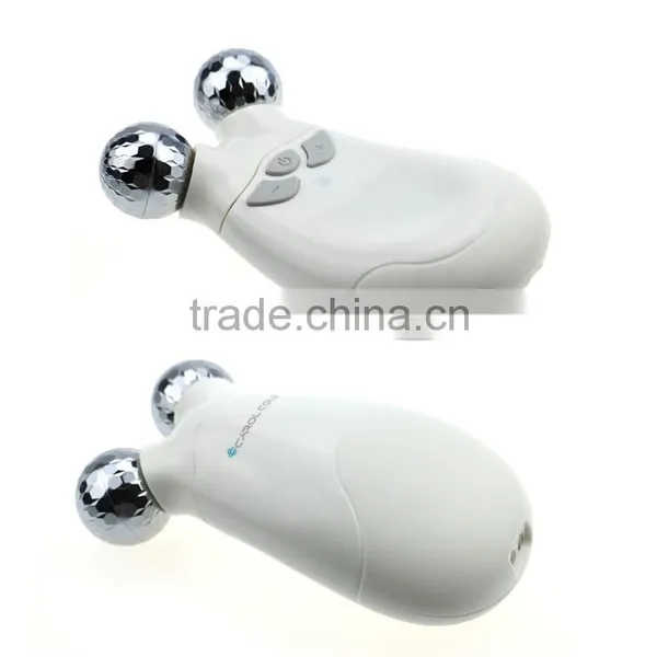 Oemodm Factoryprice New Design Mini USB EMS RF Roller Facial Lift Device With Charging Base photo-5