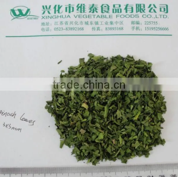 Dried Spinach Leaves