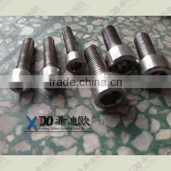 Nickel-base Alloy Inconel600 EN 2.4816 Hex Screw DIN912 Size M16*25 photo-2