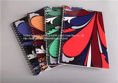 Hard Cover With Double Spiral Bound Notebook