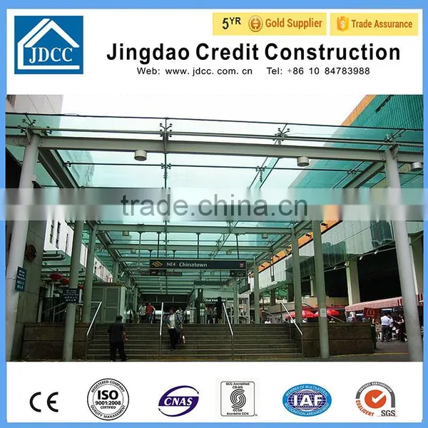 Galvanised Steel Structure Prefabricated Shed photo-3
