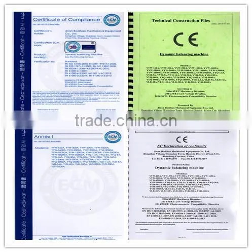 CE Certified Table Fan Blade Balance Machine photo-3