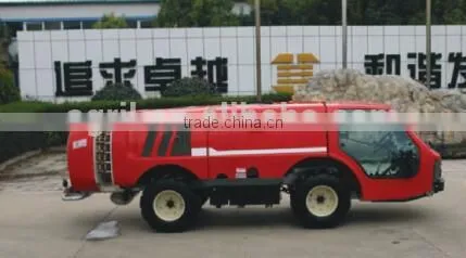 Top Quality Self Propelled Diesel 60Hp Garden Orchard Boom Air Blast Sprayer Vehicle 1000L Tank With Cabin and Air Conditioner photo-4