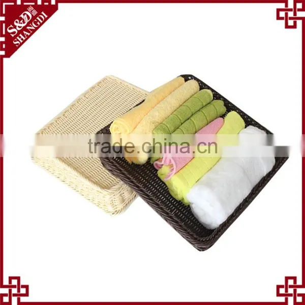 Cute Rattan Widely Use Storage Food Basket Bread Display Stand photo-2