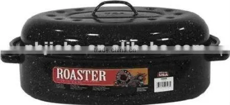 Granite Ware Covered Oval Roaster