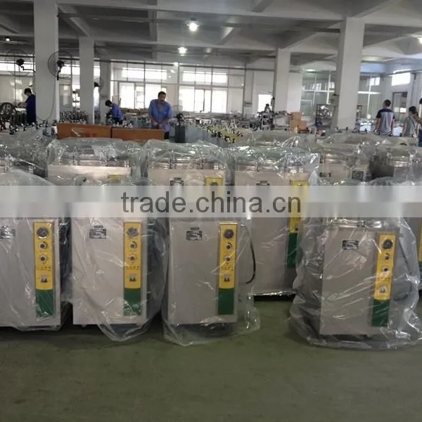 High Class Steel Vertical Pressure Steam Sterilizer VA-FJ Autoclave With Automatical Control System Double Sterilizing Baskets photo-3