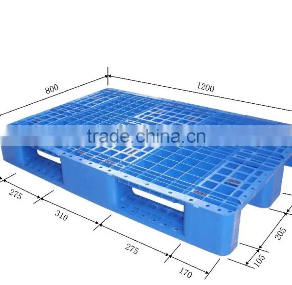 1208 Single Faces Wholesale Best Plastic Pallets photo-3