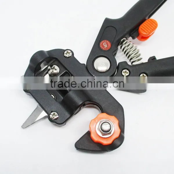 Garden Fruit Tree Professional Prune Shear Snip Grafting Cutting Tool With 2 Extra Blades and Grafting Tape photo-4
