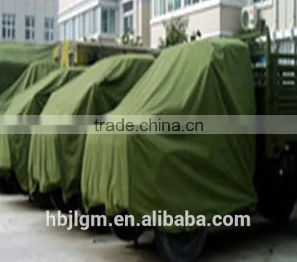 18oz Heat Resistant Pvc Tarpaulin for Custom Made Pvc Trailer Cover photo-4