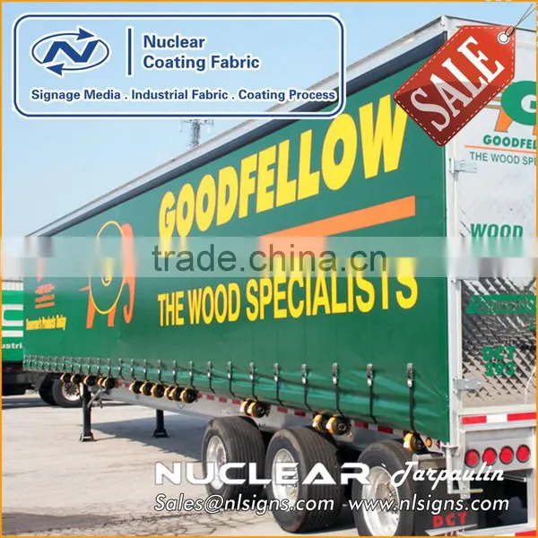 900gsm Tensile Pvc Side Curtain for Truck photo-3