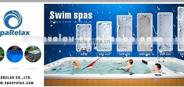 Luxury 7.5M European Style Outdoor Swim Spa/Swim Pool With Balboa photo-5