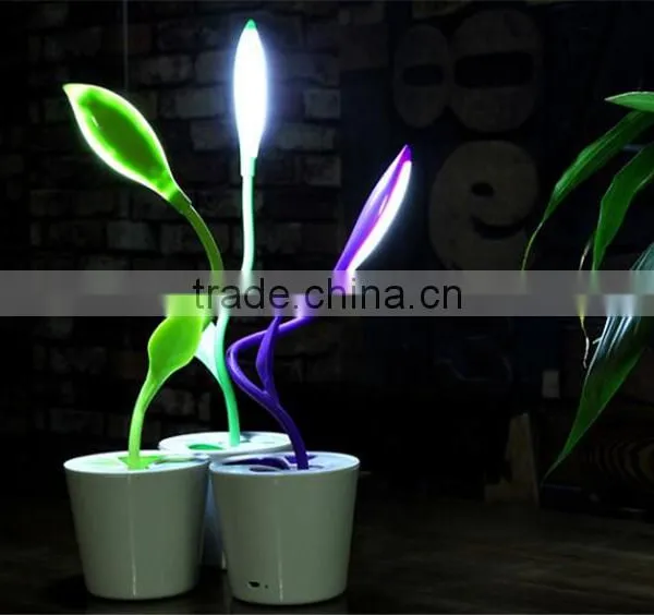 Creative Eye Touch Nightlight Charging Type Adjustable Switch No Radiation Doudou Seedlings of LED Lamp photo-5