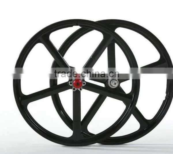 700C Lightest Strongest Magnesium Alloy Bike Wheel Can Fit Electric Motor/fixed Gear Type Hub Bike Wheel photo-2
