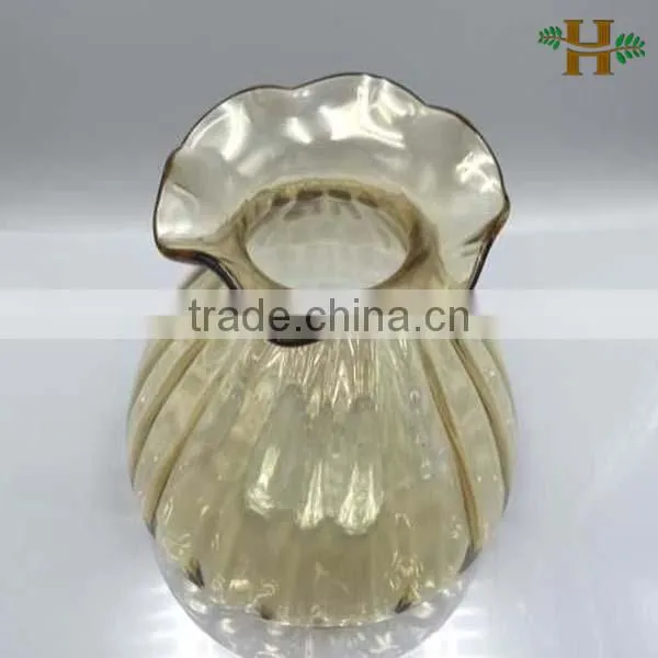 New Design Murano Art Glass Vase, Flower Shaped Vase photo-2
