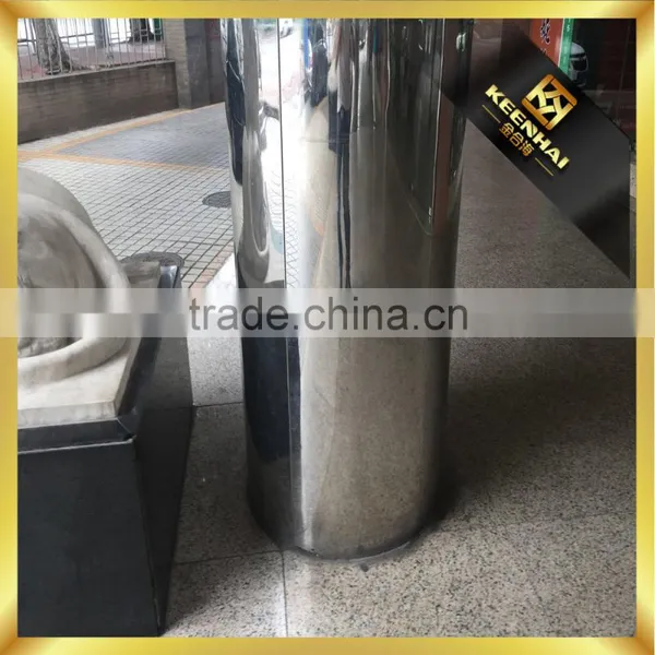 Polished Finish 304 Stainless Steel Decorative Exterior Column photo-2